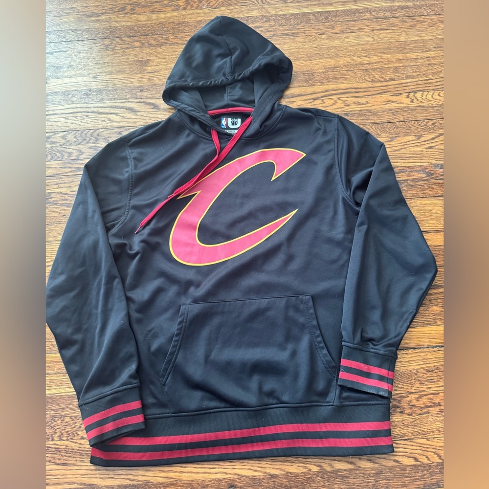 CLEVELAND CAVALIERS (NBA) Black and Red Hoodie